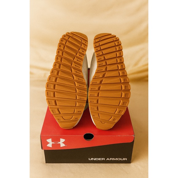 Under Armour UA W Jogger Women's Shoes Size 10 Beige White Gum NEW in Box - Picture 3 of 6